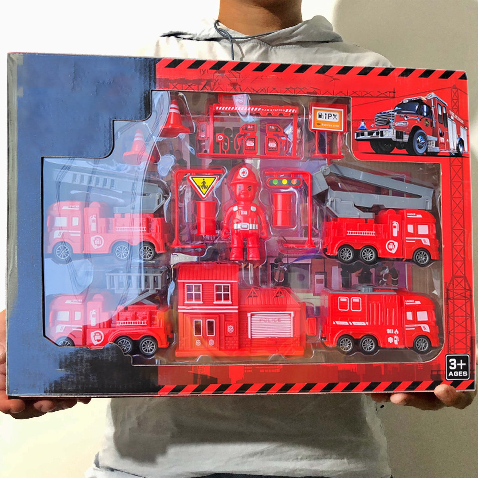 Top Toy VANLOFE Pull Back Car Best Gift For Children Kids Fire Trucks top-toy-vanlofe-pull-back-car-best-gift-for-children-kids-fire-trucks