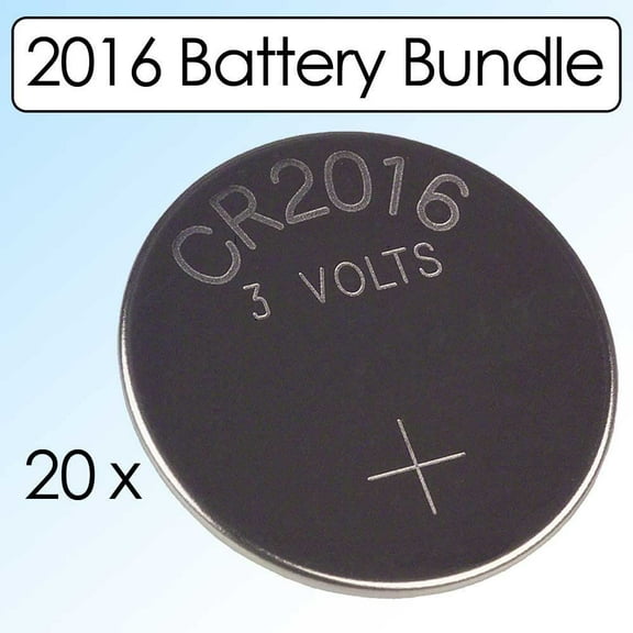 TopBrand 2016 Lithium Coin Battery Bundle of 20