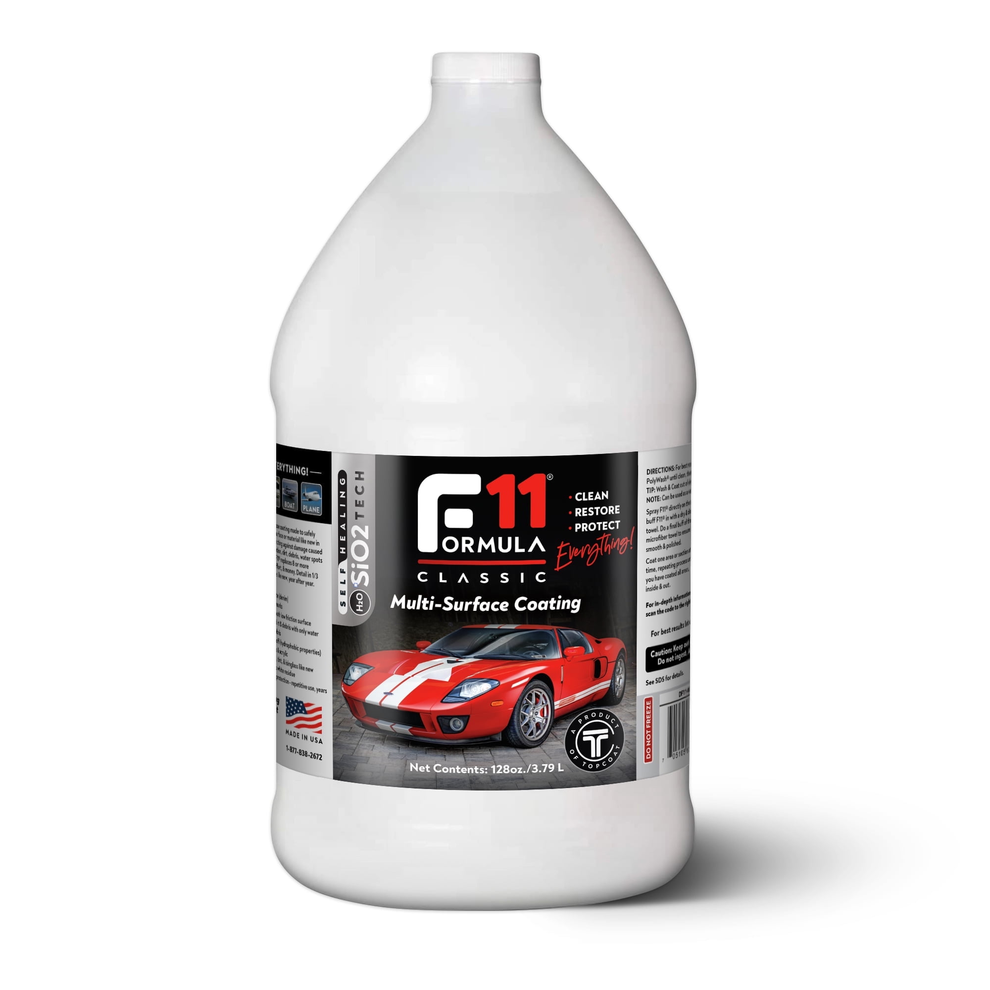 TopCoat F11 Polish & Sealer for Cars, Motorcycles, RVs, and More - High-Performance Surface Sealant