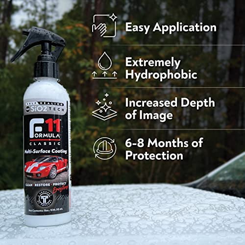TopCoat F11 Polish & Sealer for Cars, Motorcycles and More Water