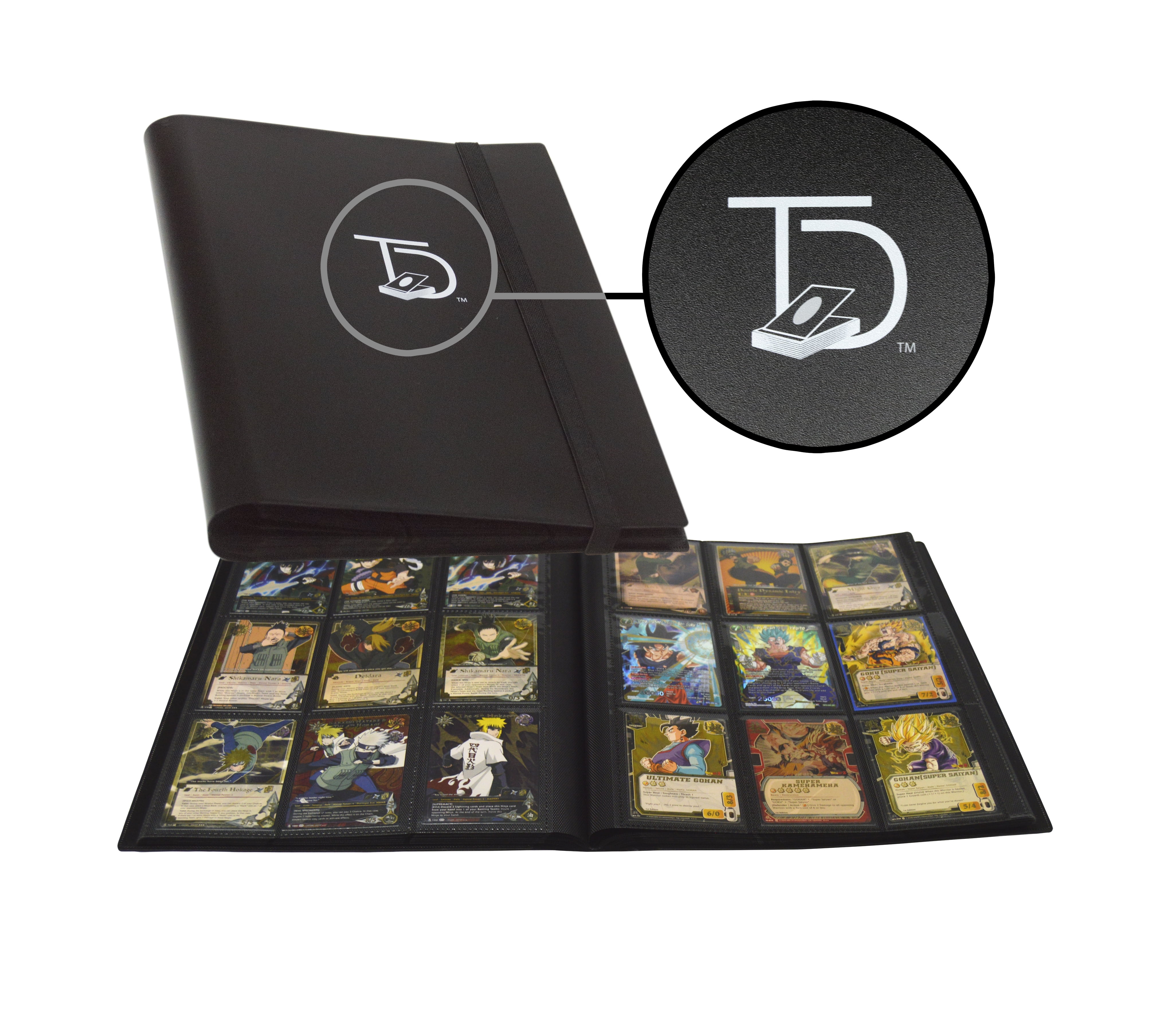 top deck card binder Amazon.com: TopDeck 1000 Card Binder - TCG Portfolio - 16 Pocket Card Binder  - Ringless Binder Compatible with Pokemon Cards, Yu-Gi-Oh, Magic the  Gathering, and More - Side Load Sleeves