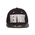 thumbnail image 1 of TopHeadwaer New York City Snapback w/ Floral Flat Bill - Black, 1 of 4