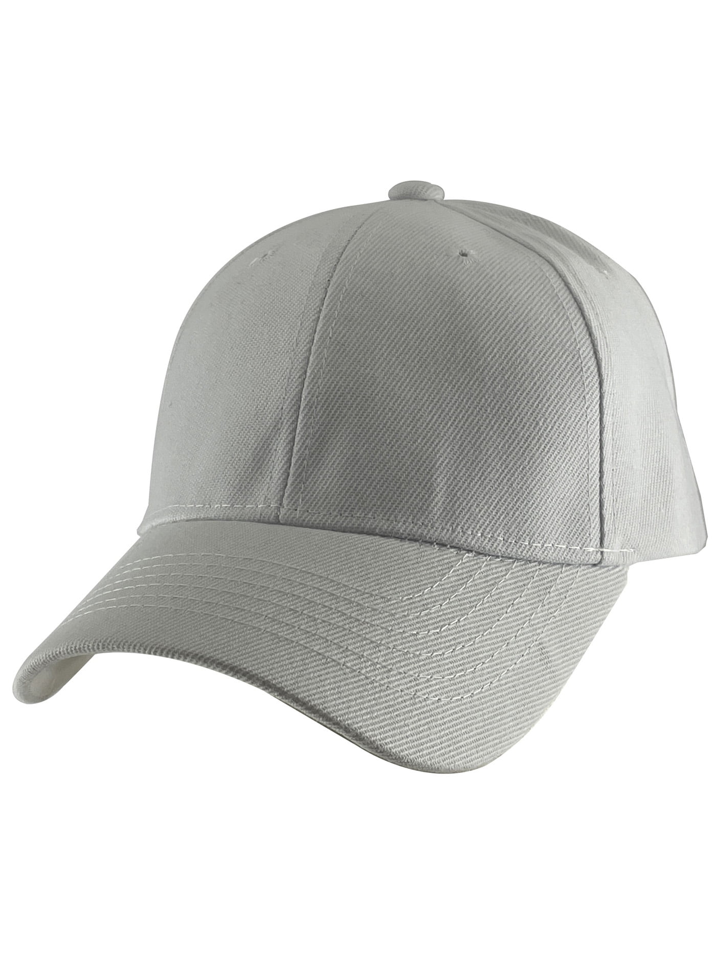 TopHeadwear Blank Kids Youth Baseball Hat, White - Walmart.com