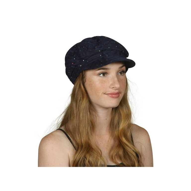 Sequin 2024 newsboy hat