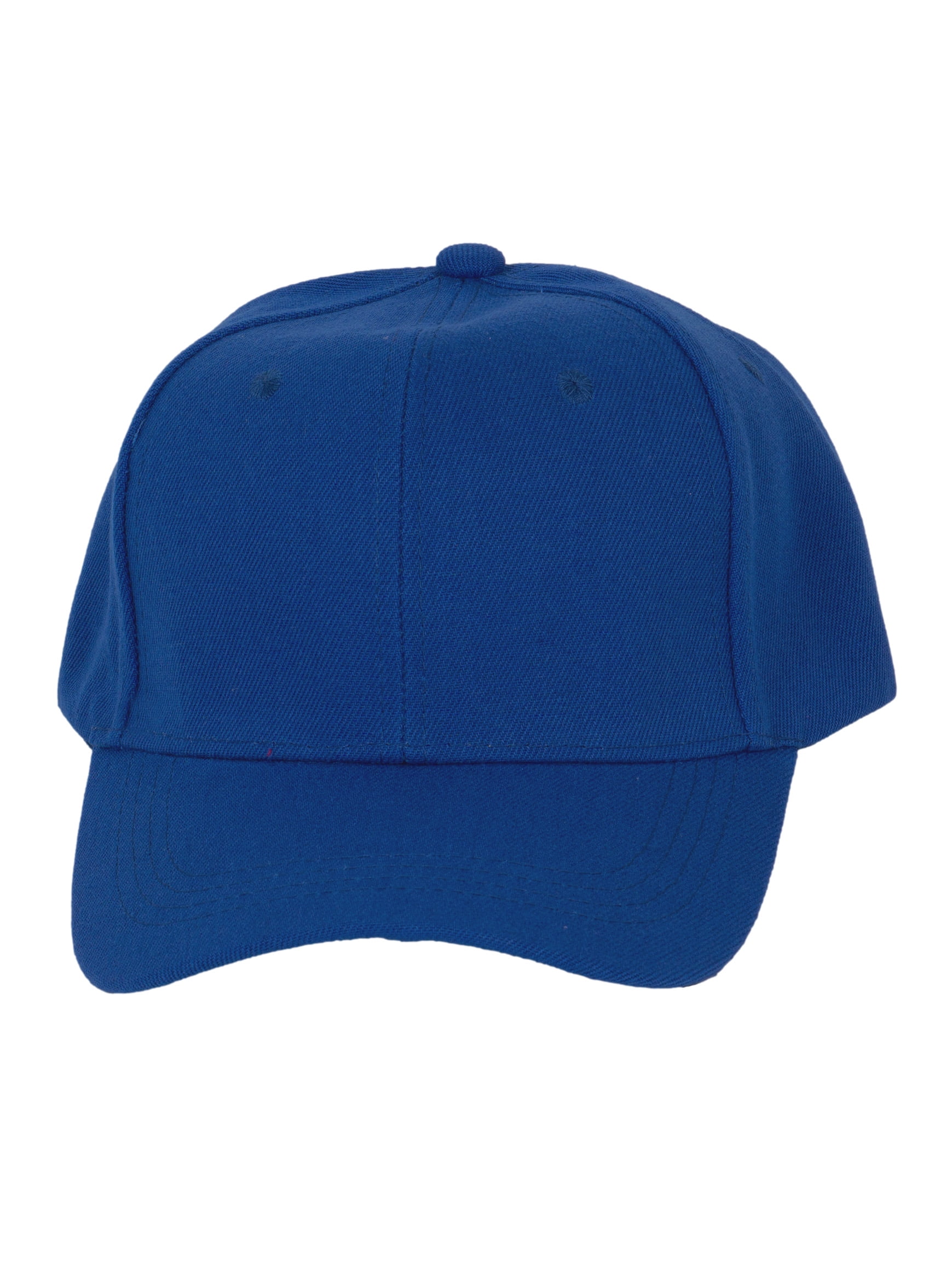 TopHeadwear Men's Plain Baseball Cap - Adjustable Solid Color Ball Hat For  Men or Women Brown 
