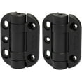 thumbnail image 1 of TopKlik Self Closing Gate Hinges | Self-Aligning Heavy Duty Spring Hinges | Pool Safety Hinges | Any Square Post, Aluminum Gates | Black, 1 of 7