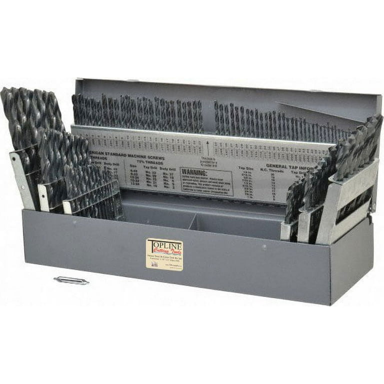 Numbered drill bit set sale