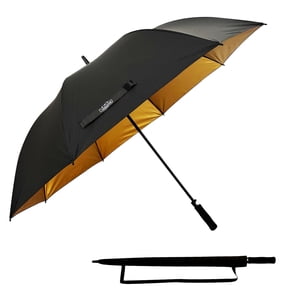 TopShade Golf Umbrella Large Canopy, Windproof UV Protection Waterproof Auto Open Oversized 60 Inch Sun Rain Fiberglass Frame Golf Cart Outdoor Sports Umbrella