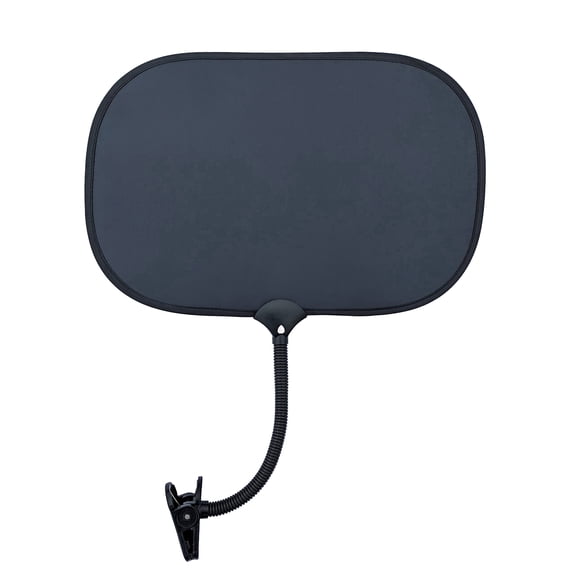 TopShade Laptop Sun Shade Outdoor Work Black Sun Shield, Portable Adjustable, Collapsible Anti-Glare