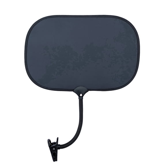 TopShade Laptop Sun Shade Outdoor Work Black, Portable Adjustable, Collapsible Anti-Glare