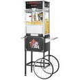 thumbnail image 1 of TopStar Black Commercial Quality Popcorn Machine with Cart, 12oz by Great Northern Popcorn, 1 of 7