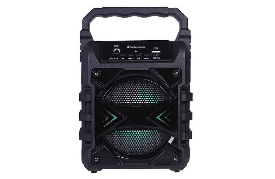 Top Tech Audio Blade 4 Bluetooth Portable Speaker, Louder Volume 並行輸入品 Top Tech Audio Fully Amplified Portable 500 Watts Peak Power 4\u201d Speaker