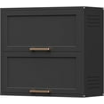 thumbnail image 1 of Topass Metal Wall Cabinet with 2 Doors, Wall Mounted Storage for Kitchen, Bathroom, Bedroom, 1 of 5