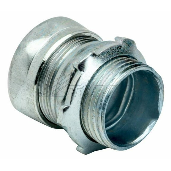 Topaz 656S Compression EMT Connector, Steel, 2"
