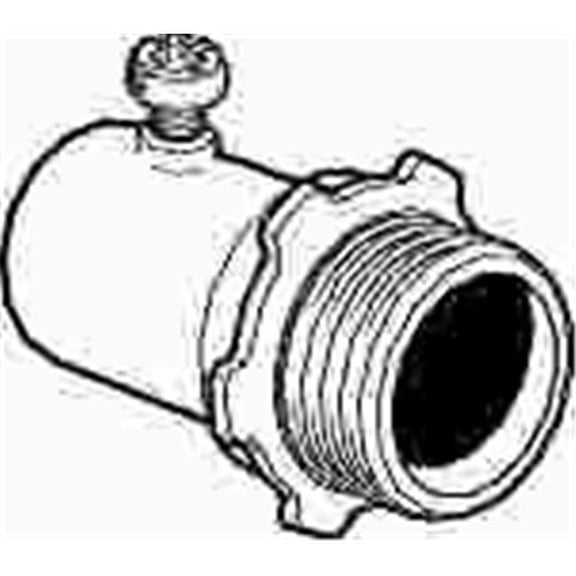 Topaz Electric 632S Emt Connector Set Screw Type 0.75 in. Steel