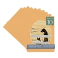 thumbnail image 1 of Topaz Orange Picture Frame Mat for 12x16 Frames - Oval Opening for 10x13 Photos - 10 Mats, 1 of 7