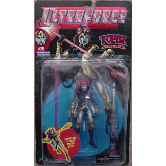 Topaz from UltraForce Ultra 5000 Energy Rod and Firing Crystal Staff Action Figure #25