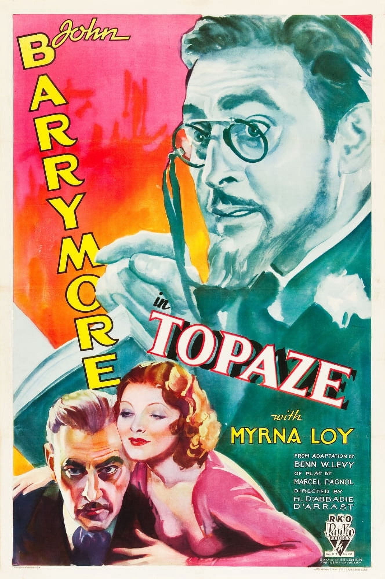 Topaze Canvas Art -  (24 x 36)