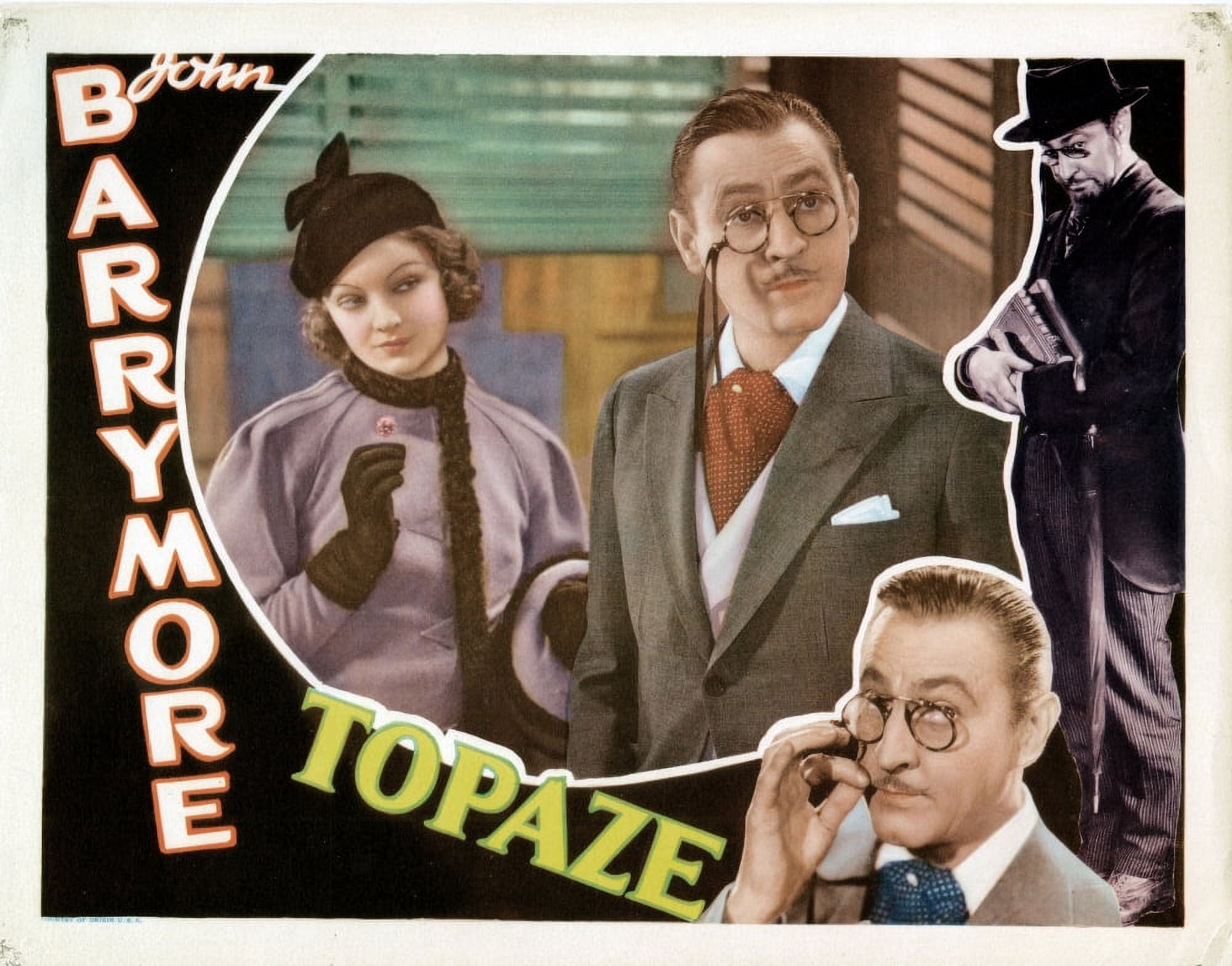 Topaze U Canvas Art - (28 x 22)