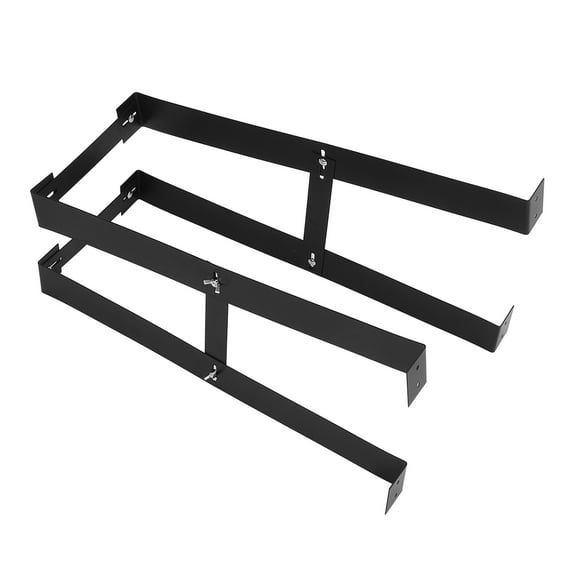 Topbathy 1 Set Desk Computer Mount Black Carbon Steel Designed for Ergonomic Use Back to School