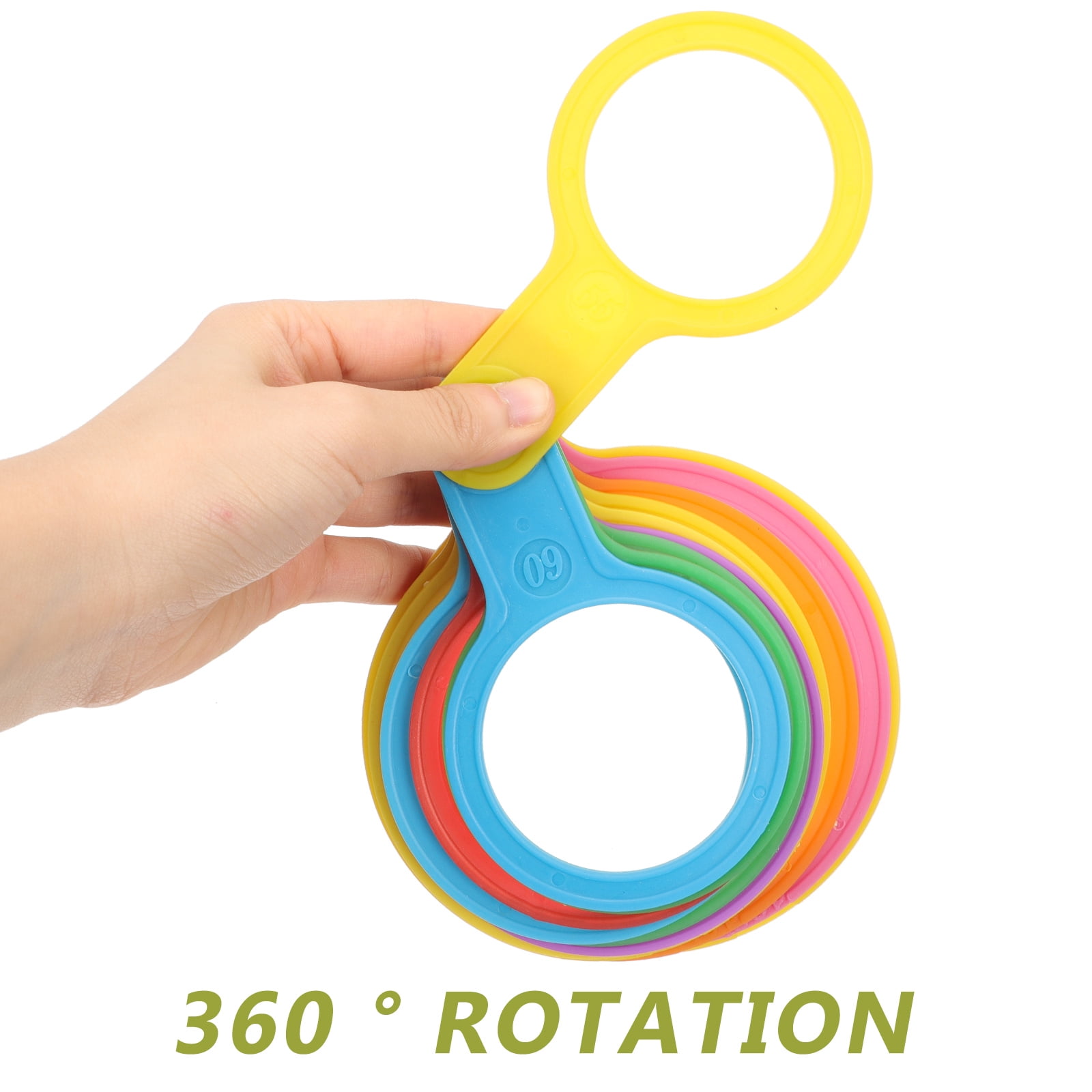Topbathy Grading Tool Fruits Measuring Ring Tool Assorted Color for ...