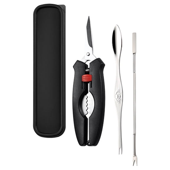 Topbathy Crab Scissors Assorted Color Ergonomic Handle Plastic Metal Tools