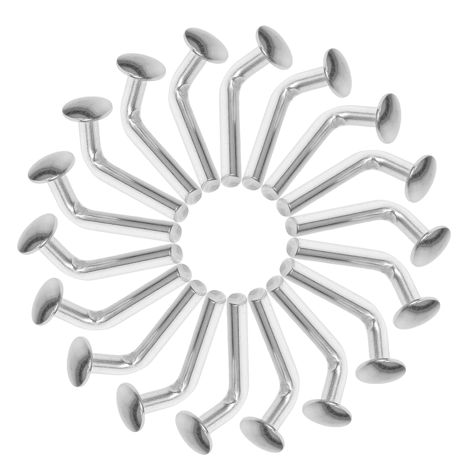Finspa Racking Clips Topbathy 100pcs Racking Safety Clip Galvanized Iron for DIY Projects ...