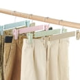 thumbnail image 1 of Topbathy 10Pcs Pants Clip Hangers Hook Shape Pink Skid Resistance for Adults Laundry, 1 of 8