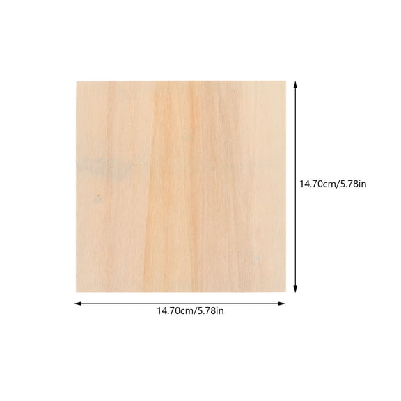 Topbathy 10-Pack Unfinished Wood Picture Frames for Photos, Natural Rustic Style, Perfect for Family Home Decor and Projects