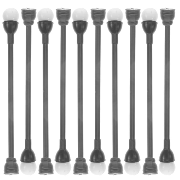 Topbathy 12pcs Micro Street Light ABS Landscape Design Decorative Model Decoration Craft Enthusiasts Garden