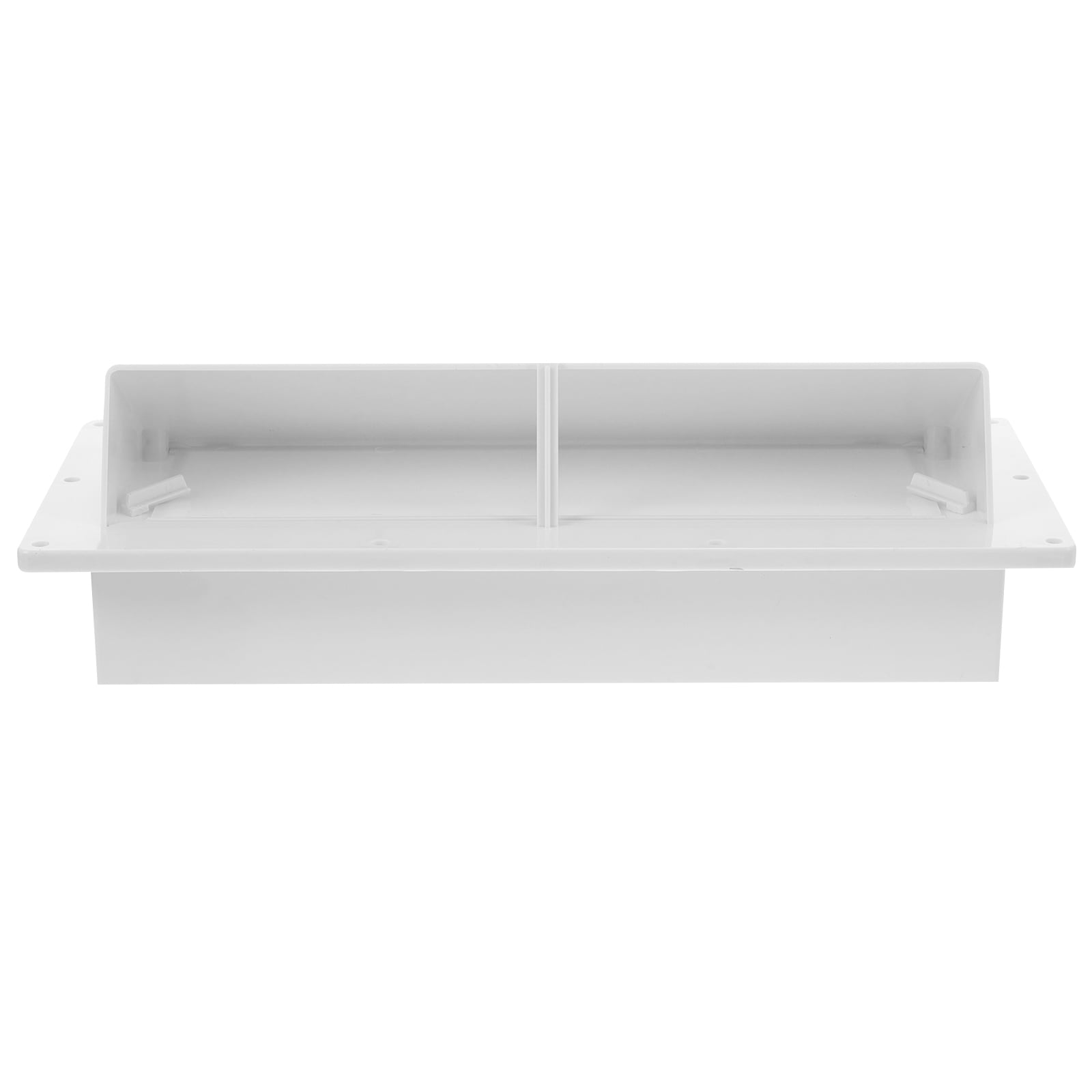 Topbathy Multi Functional White Floor Vent Cover for Car Use with Easy Install ABS Plastic and Large Ventilation