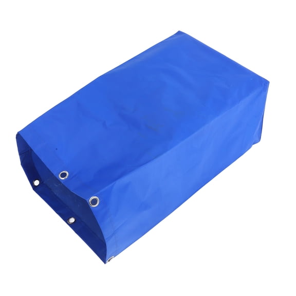 Topbathy Utility Cart Side Bags Canvas Blue For Housekeeping 1Set