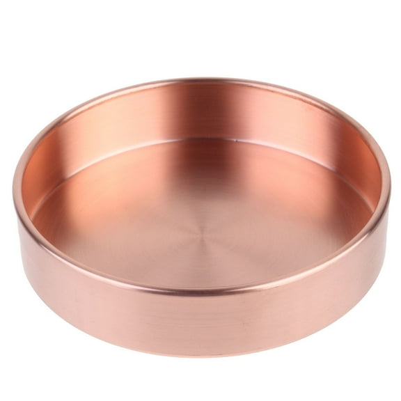 Topbathy Retro Style Decorative Tray Pure Copper 1Set