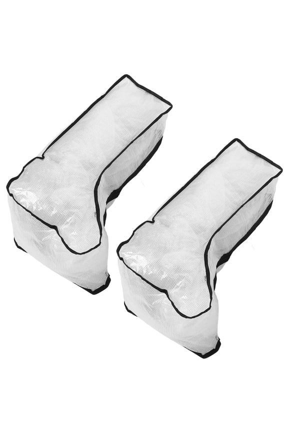 y 2Pcs Multi-Purpose Boots Storage Holder with Zipper for Home and Travel