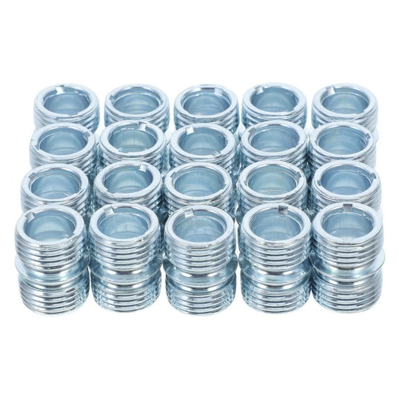 Topbathy 20Pcs Wire Shelving Parts Metal Connectors Thread 1.5mm Pitch For Easy Installation And Removal