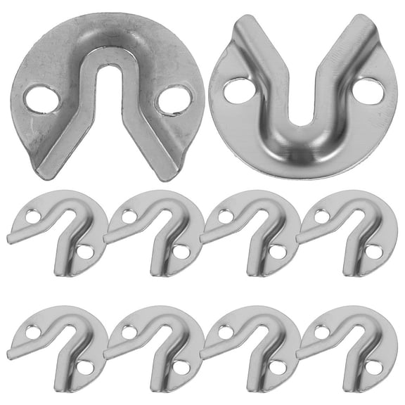 Topbathy 20Pcs Heavy Duty Plated Silver Metal Picture Frame Wall Hangers Durable Keyhole Brackets for Secure Hanging