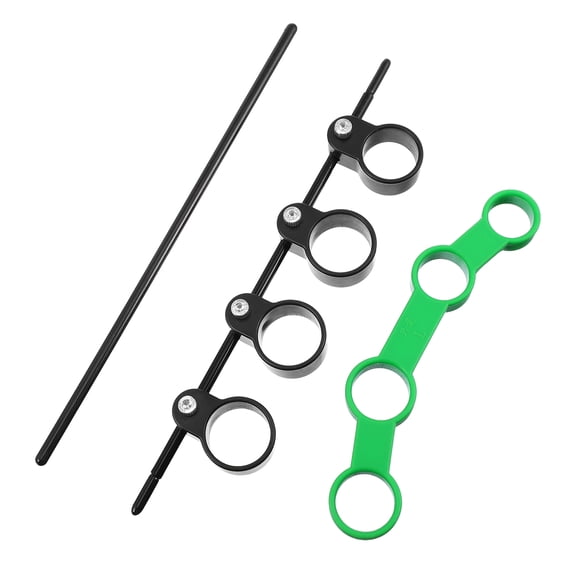 Topbathy Guitar Finger Expander for Beginners Assorted Color ABS Copper Trainer Strengthens Fingers 2pcs