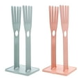thumbnail image 1 of Topbathy 2pcs Kitchen Gloves Drying Rack, Plastic Rubber Gloves Stand, Towel Organizer, Sink Gloves Holder, 1 of 8