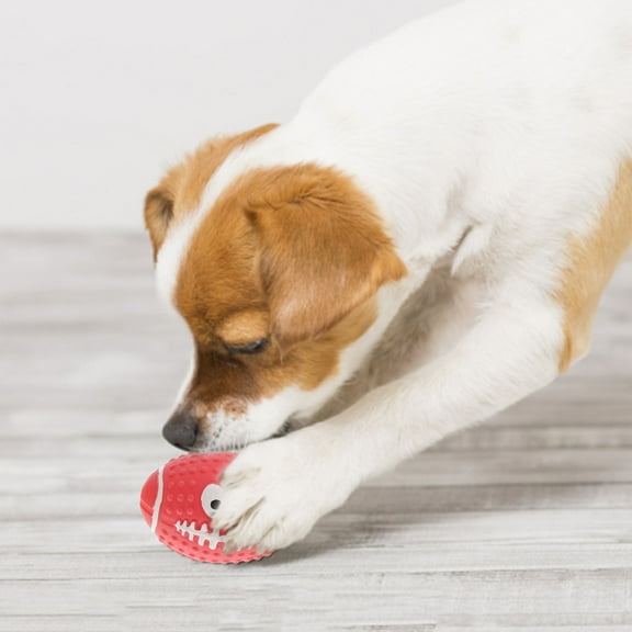 Topbathy 3Pcs Rugy Toy for Dogs Latex Assorted Color Bite-resistant Dog Owners Playing Time