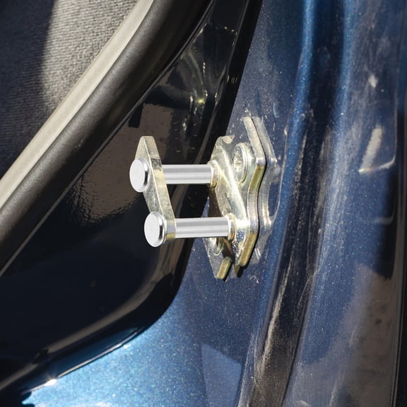 Topbathy 4Pcs Car Door Hinge Repair Kit Aluminum Alloy Durable Auto Door Hinge Pins for Vehicles