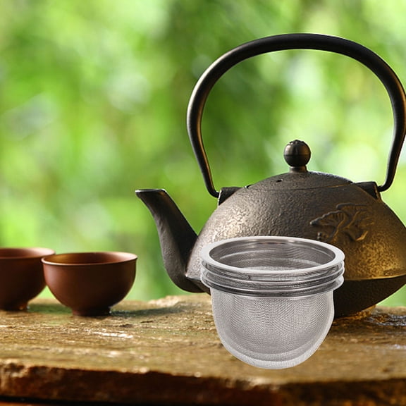 Topbathy 4Pcs Reusable Stainless Steel Tea Infuser Insert for Easy Loose Leaf Brewing