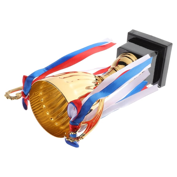Topbathy Metal Basketball Trophy for Sports Competition with Assorted Colors Durable Winner Award