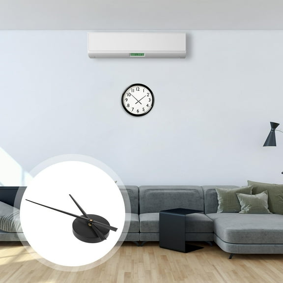 Topbathy Battery Powered Clock Motors: Replacement Kit with Big Pointer Plastic Movement Mechanism Clock Hands and Motor   1 Set