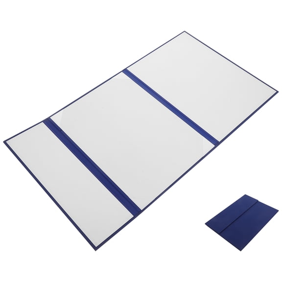 Topbathy Diploma Cover Tri-Fold Document Holder Professional Paper Folder for Certificates 1 Piece