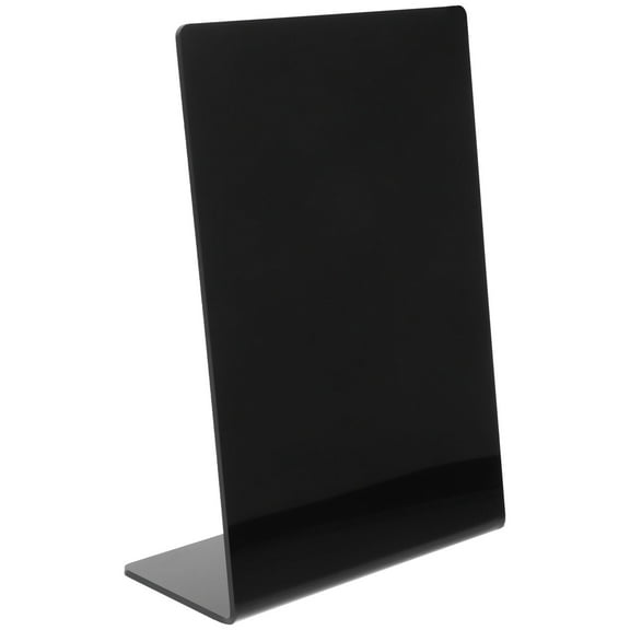 Topbathy Acrylic Chalkboard Menu Board for Kitchen with Smooth Edges and Chic Design