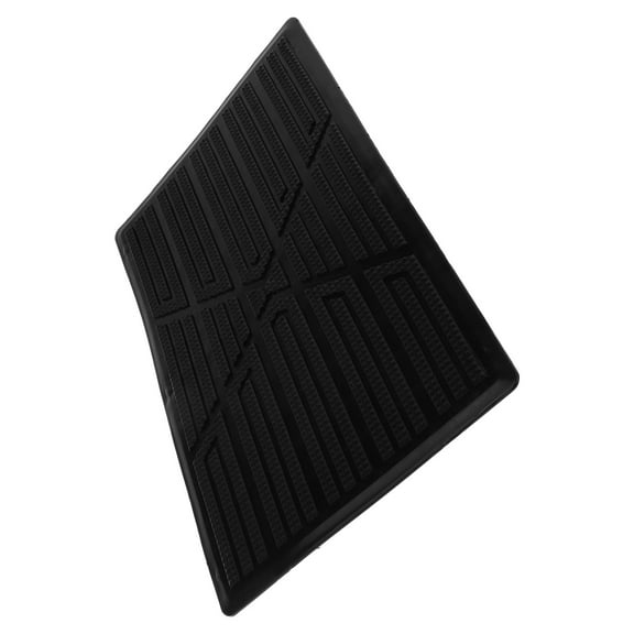 Topbathy Car Floor Mats for Driving Black Rubber Classic 1Set