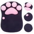 thumbnail image 1 of Topbathy Multi Color Cat Paw Mouse Pad with Wrist Support Non Slip Office Desk Accessory, 1 of 7