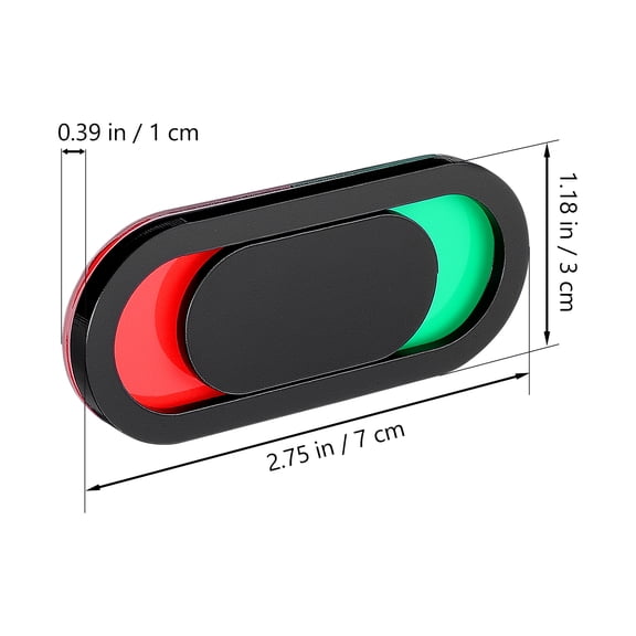 Topbathy do not disturb office sign Privacy Slider Door Sign Black Simple Design 1Set