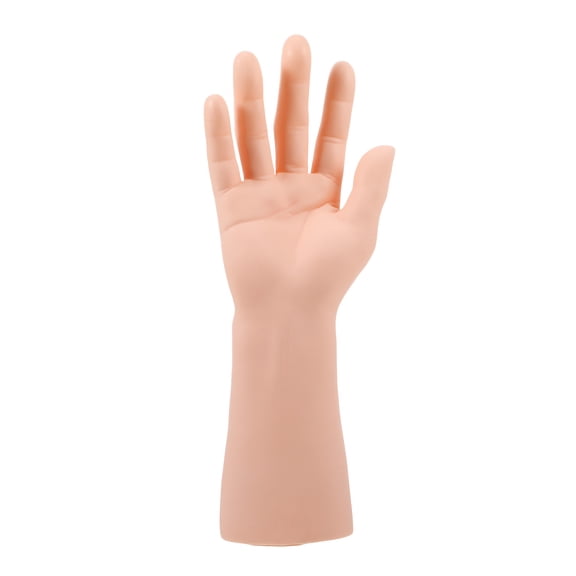 Topbathy High-Authenticity Beige Male Hand Model for Jewelry Display and Showcase