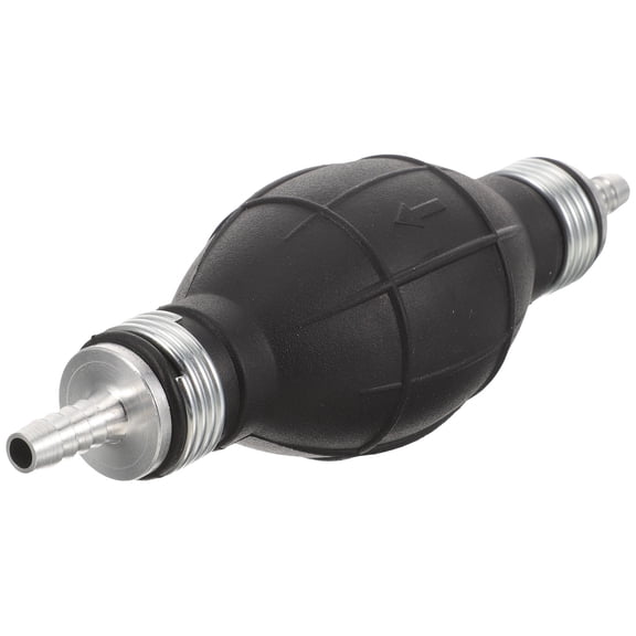 Topbathy Hand Primer Fuel Pump for Marine and Car Engines Rubber Black